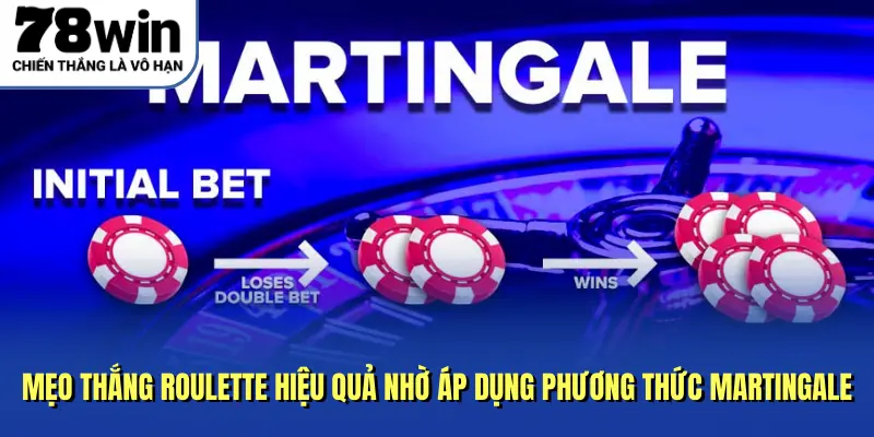 Mẹo thắng Roulette hiệu quả nhờ áp dụng phương thức Martingale