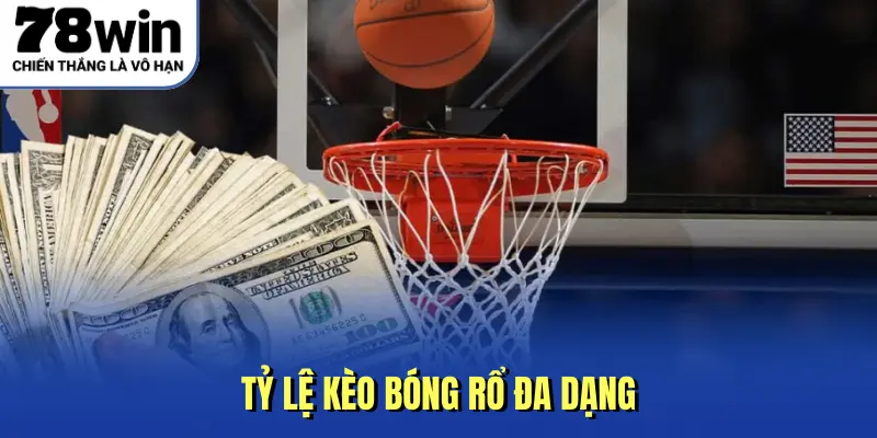 Tỷ lệ kèo bóng rổ đa dạng