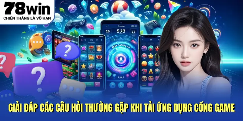 Giải đáp các câu hỏi thường gặp khi tải ứng dụng cổng game